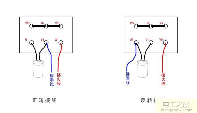 三相電機(jī)改為兩相電機(jī)怎么改