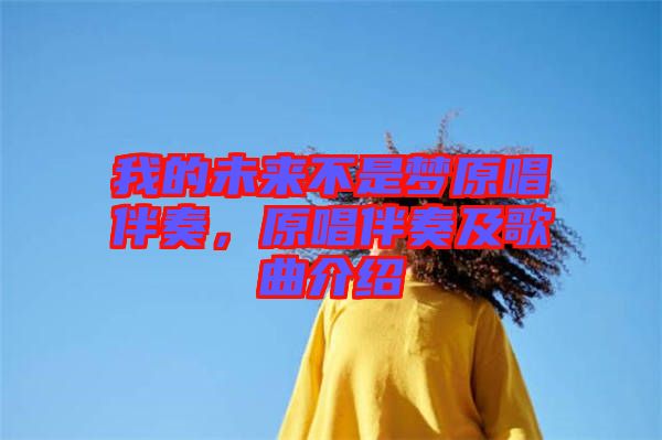 我的未來不是夢原唱伴奏，原唱伴奏及歌曲介紹