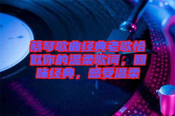 蔡琴歌曲經(jīng)典老歌恰似你的溫柔歌詞，回味經(jīng)典，感受溫柔