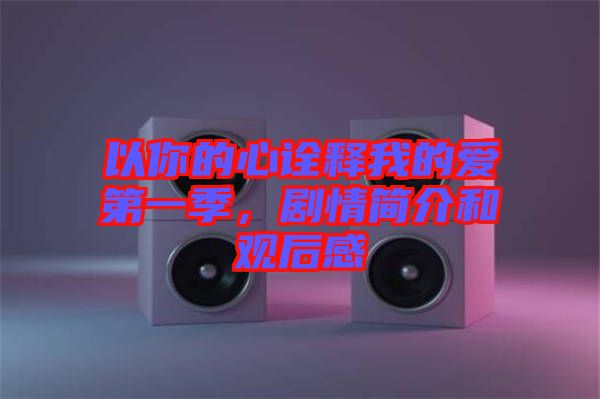 以你的心詮釋我的愛第一季，劇情簡介和觀后感