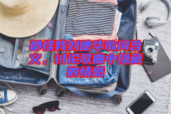 都怪我劉德華歌詞含義，討論歌曲中隱藏的情感