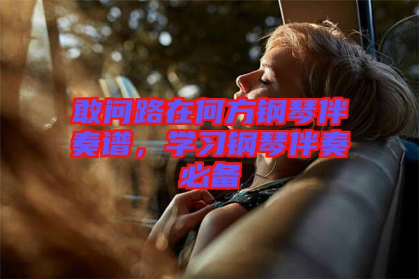 敢問(wèn)路在何方鋼琴伴奏譜，學(xué)習(xí)鋼琴伴奏必備