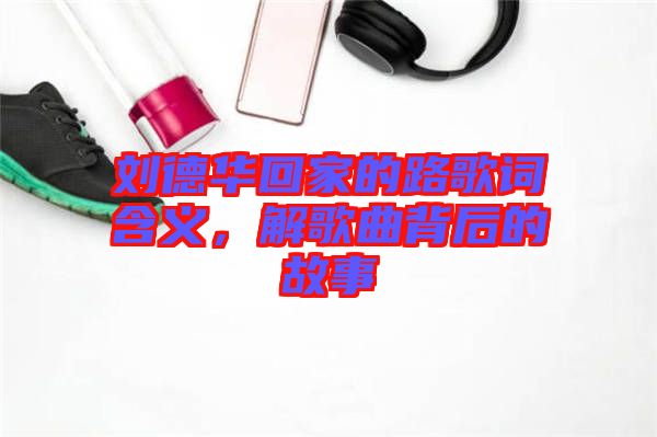 劉德華回家的路歌詞含義，解歌曲背后的故事