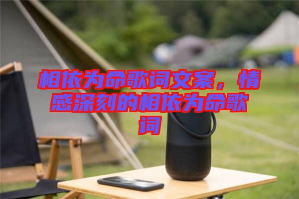 相依為命歌詞文案，情感深刻的相依為命歌詞