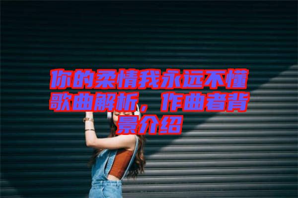 你的柔情我永遠(yuǎn)不懂歌曲解析，作曲者背景介紹