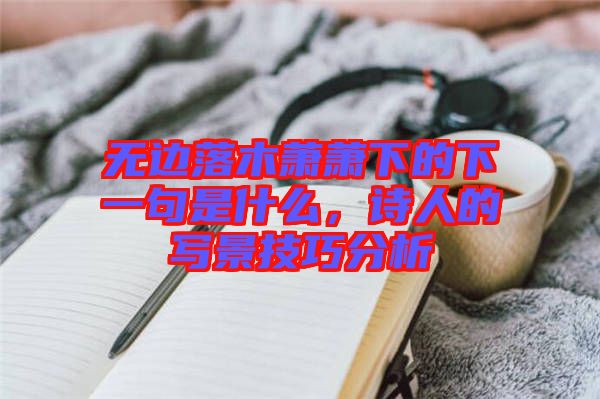 無邊落木蕭蕭下的下一句是什么，詩人的寫景技巧分析