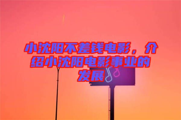 小沈陽不差錢電影，介紹小沈陽電影事業(yè)的發(fā)展