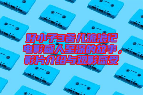 好小子3苦兒流浪記電影感人至深的故事，影片介紹與觀影感受