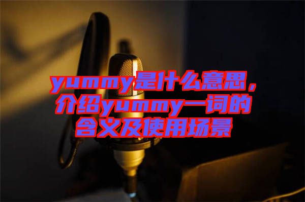 yummy是什么意思，介紹yummy一詞的含義及使用場景