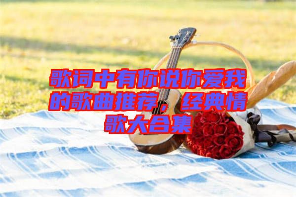 歌詞中有你說你愛我的歌曲推薦，經(jīng)典情歌大合集