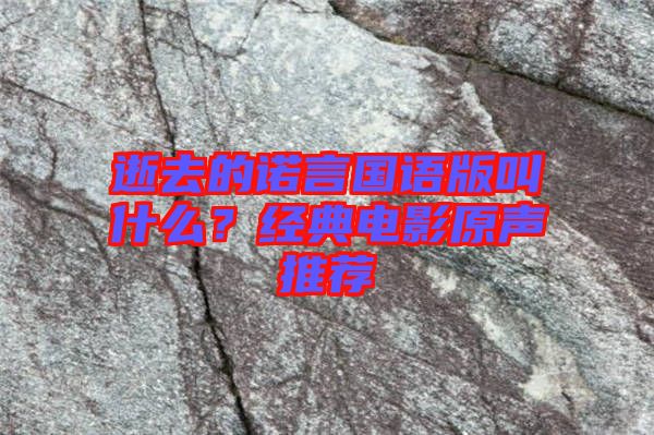 逝去的諾言國語版叫什么？經(jīng)典電影原聲推薦